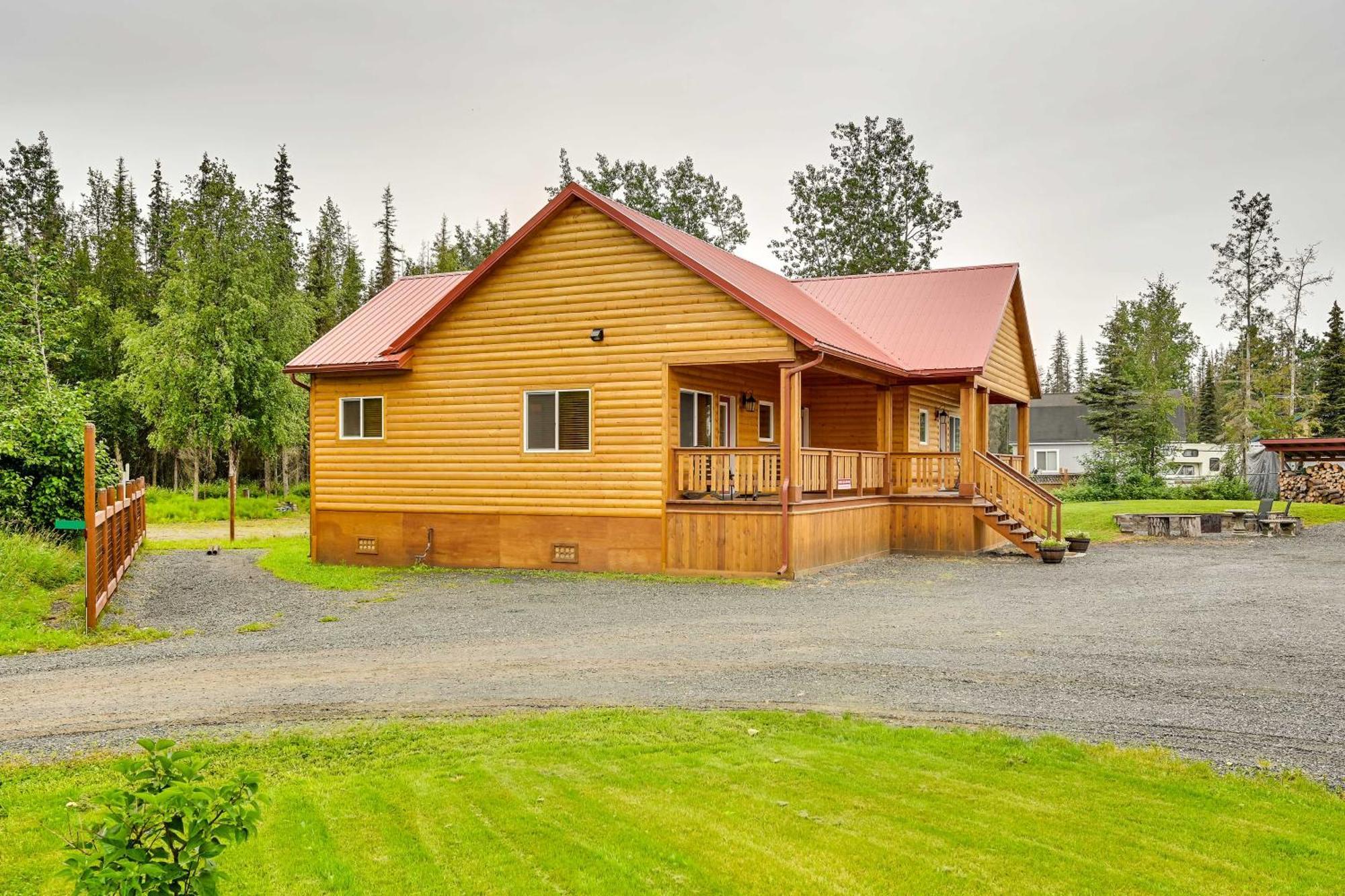 Fishermans Cabin In Soldotna Near Kenai River! エクステリア 写真
