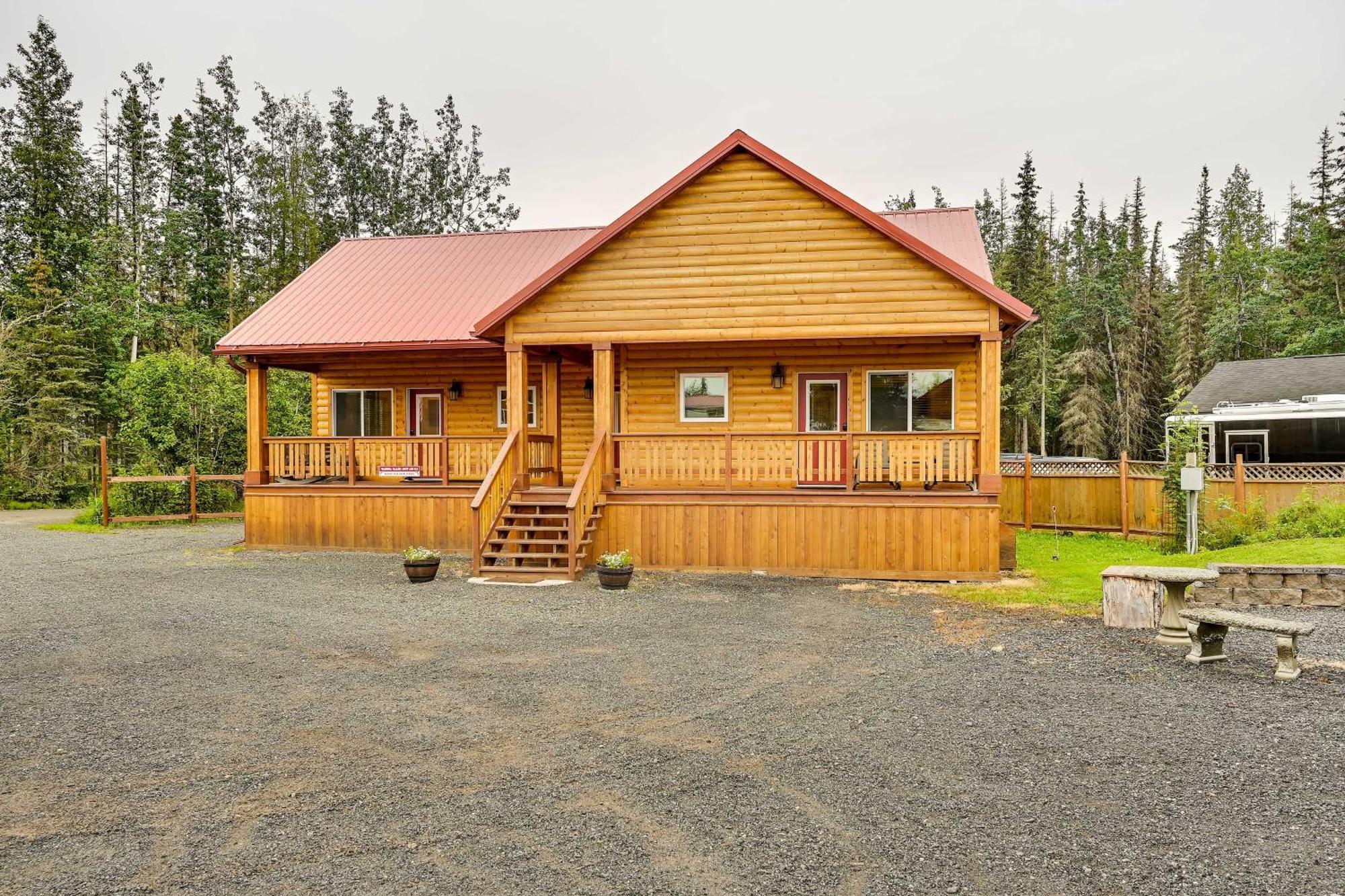 Fishermans Cabin In Soldotna Near Kenai River! エクステリア 写真